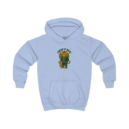 Creep It Real Kids Hoodie, Fun Halloween Kids Sweatshirt, Cozy Children's Hoodie, Cute Ghostly Design, Perfect Gift for Youngsters