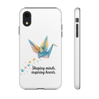Phone Case: Inspirational Origami Crane Design, Unique Cell Cover, Motivational Gift, Custom Phone Protector, Perfect for Students & [...]