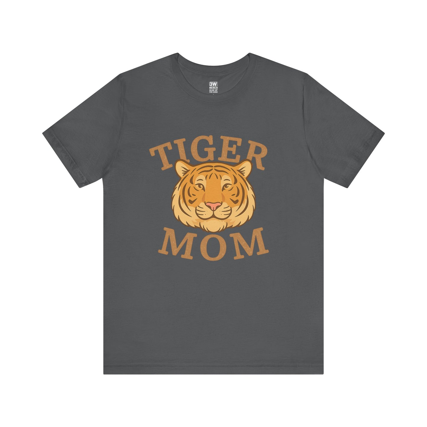 Tiger Mom Short Sleeve Tee, Unisex T-Shirt for Moms, Gift for Mother's Day, Casual Wear, Trendy Animal Tee