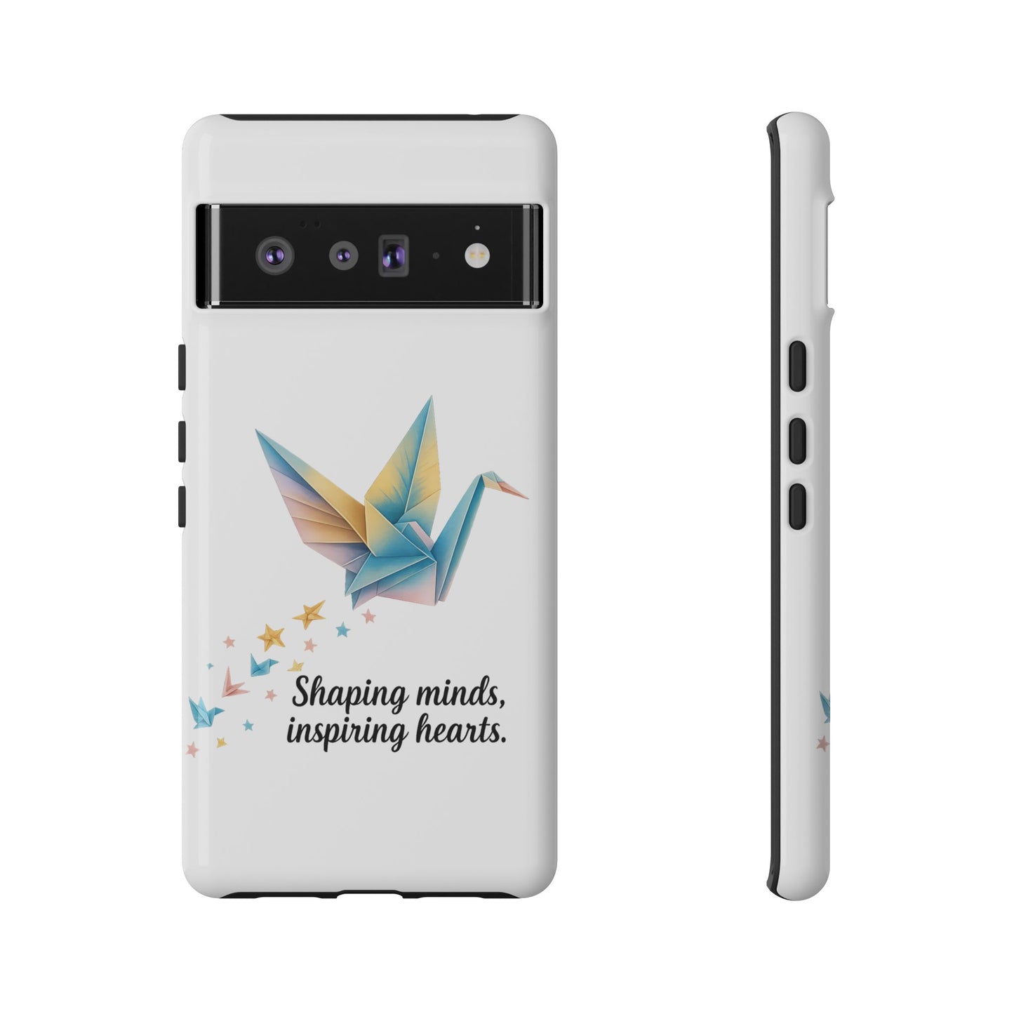 Phone Case: Inspirational Origami Crane Design, Unique Cell Cover, Motivational Gift, Custom Phone Protector, Perfect for Students & [...]