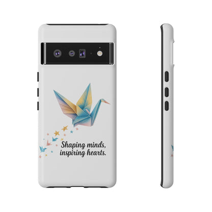 Phone Case: Inspirational Origami Crane Design, Unique Cell Cover, Motivational Gift, Custom Phone Protector, Perfect for Students & [...]