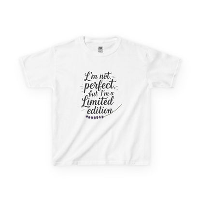 Limited Edition Kids Tee - I'm Not Perfect, Kids T-Shirt, Birthday Gift, Unique Gift for Kids, Fun Casual Wear, Limited Edition T-Shirt