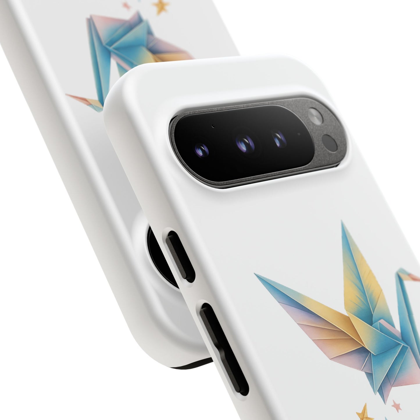 Phone Case: Inspirational Origami Crane Design, Unique Cell Cover, Motivational Gift, Custom Phone Protector, Perfect for Students & [...]