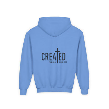 Youth Hooded Sweatshirt - Inspired by Waves, Created with a Purpose, Great for Everyday Wear, Gifts for Teens, Casual and [...]