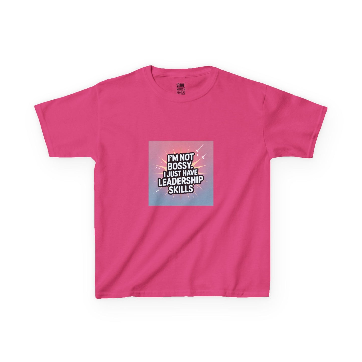Leadership Skills Kids Tee, Funny Slogan T Shirt, Gift for Young Leaders, Motivational Wear, Birthday Gift, Inspirational Kids Apparel