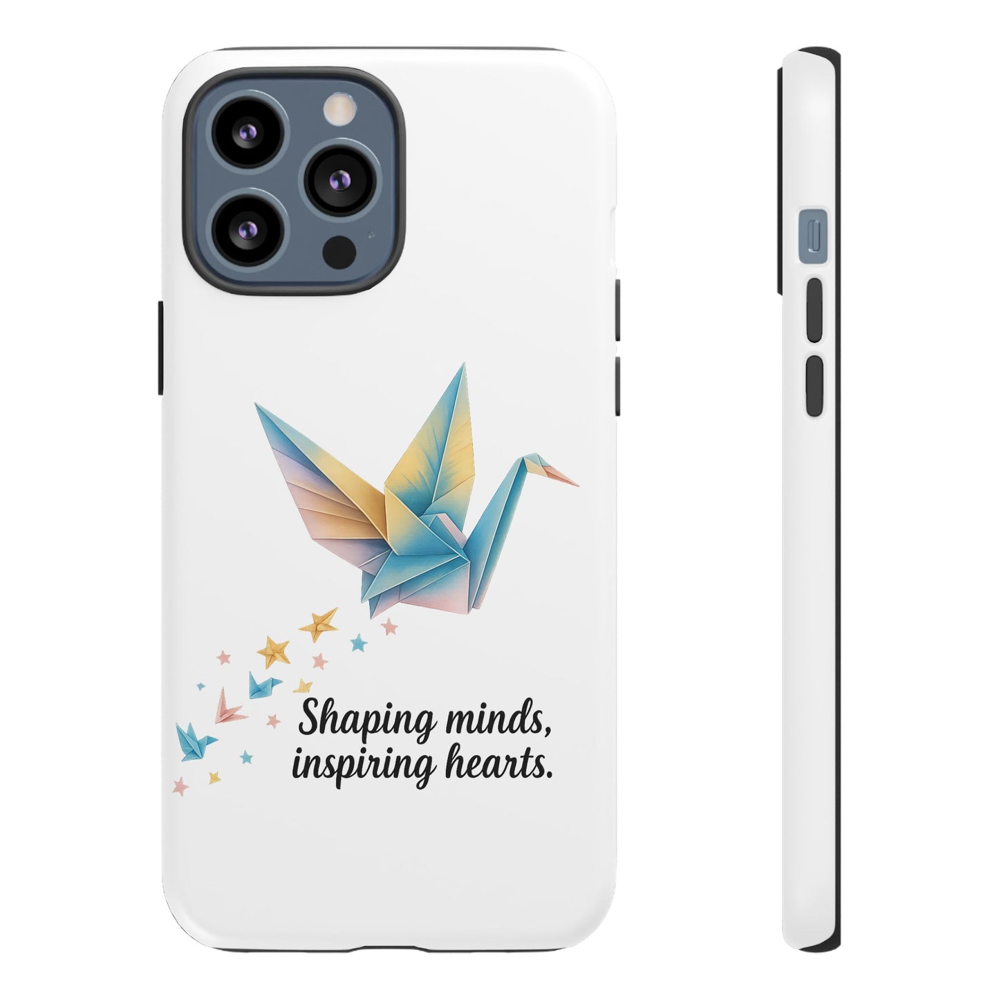 Phone Case: Inspirational Origami Crane Design, Unique Cell Cover, Motivational Gift, Custom Phone Protector, Perfect for Students & [...]