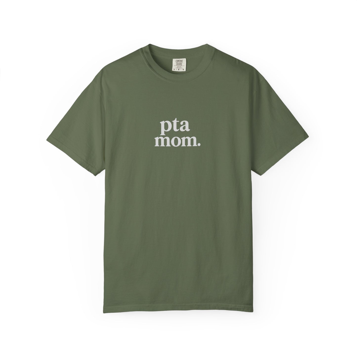 PTA Mom T-Shirt for Adult Relaxed Fit Tee, Casual Wear, Perfect Gift for Mother's Day, Back-to-School Events, School Spirit Wear