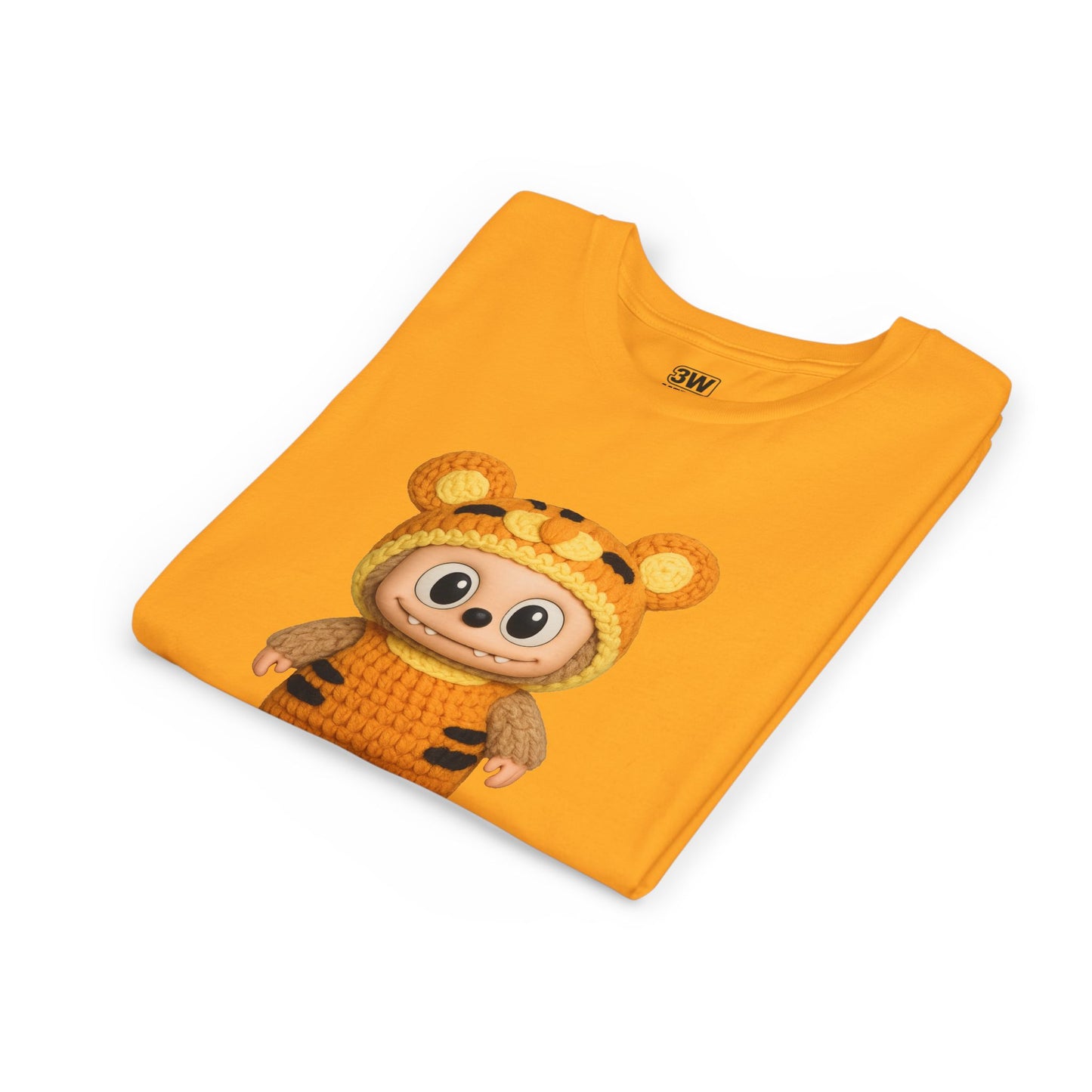 Cute Tiger-Inspired Youth Tee, Kids Animal T-Shirt, Fun Playwear, Gift for Birthdays, Woodland Adventure
