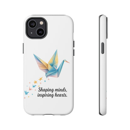 Phone Case: Inspirational Origami Crane Design, Unique Cell Cover, Motivational Gift, Custom Phone Protector, Perfect for Students & [...]
