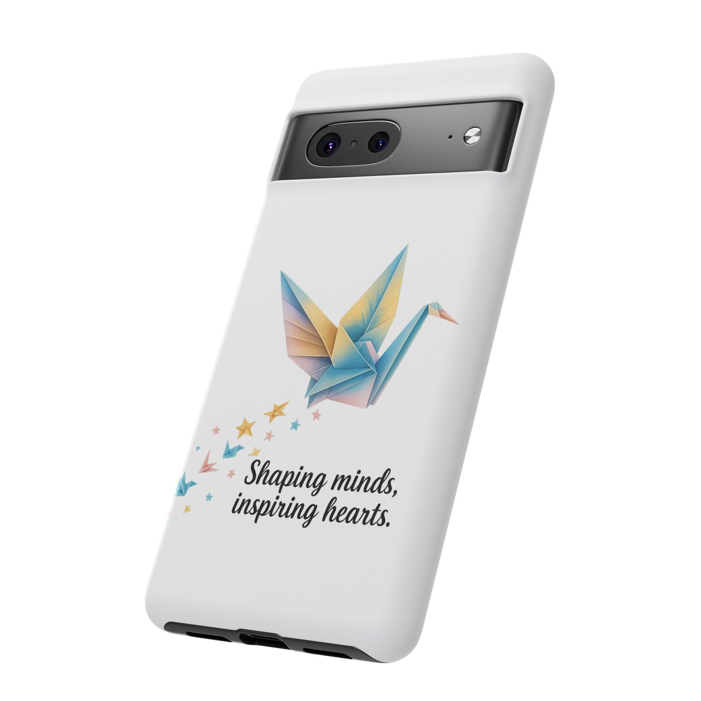 Phone Case: Inspirational Origami Crane Design, Unique Cell Cover, Motivational Gift, Custom Phone Protector, Perfect for Students & [...]