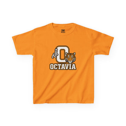 Personalized Tiger Mascot T-Shirt – Custom Name Varsity Style School Spirit Tee, Sports Team Pride Shirt, Gift for Kids & Adults