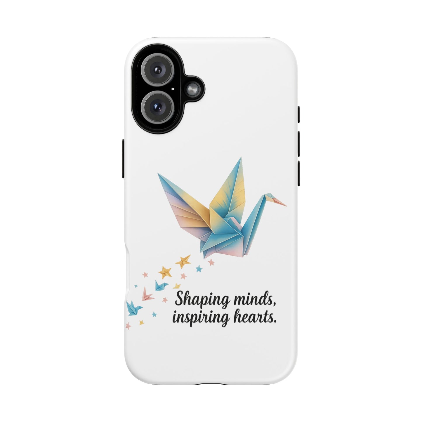 Phone Case: Inspirational Origami Crane Design, Unique Cell Cover, Motivational Gift, Custom Phone Protector, Perfect for Students & [...]