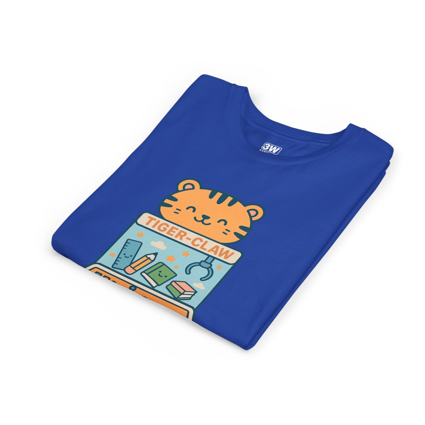 Cute Tiger-Claw Youth Tee - Fun Graphic T-Shirt for Kids, Playful Outfit, Birthday Gift, Animal Lover Shirt, Colorful Kids Apparel