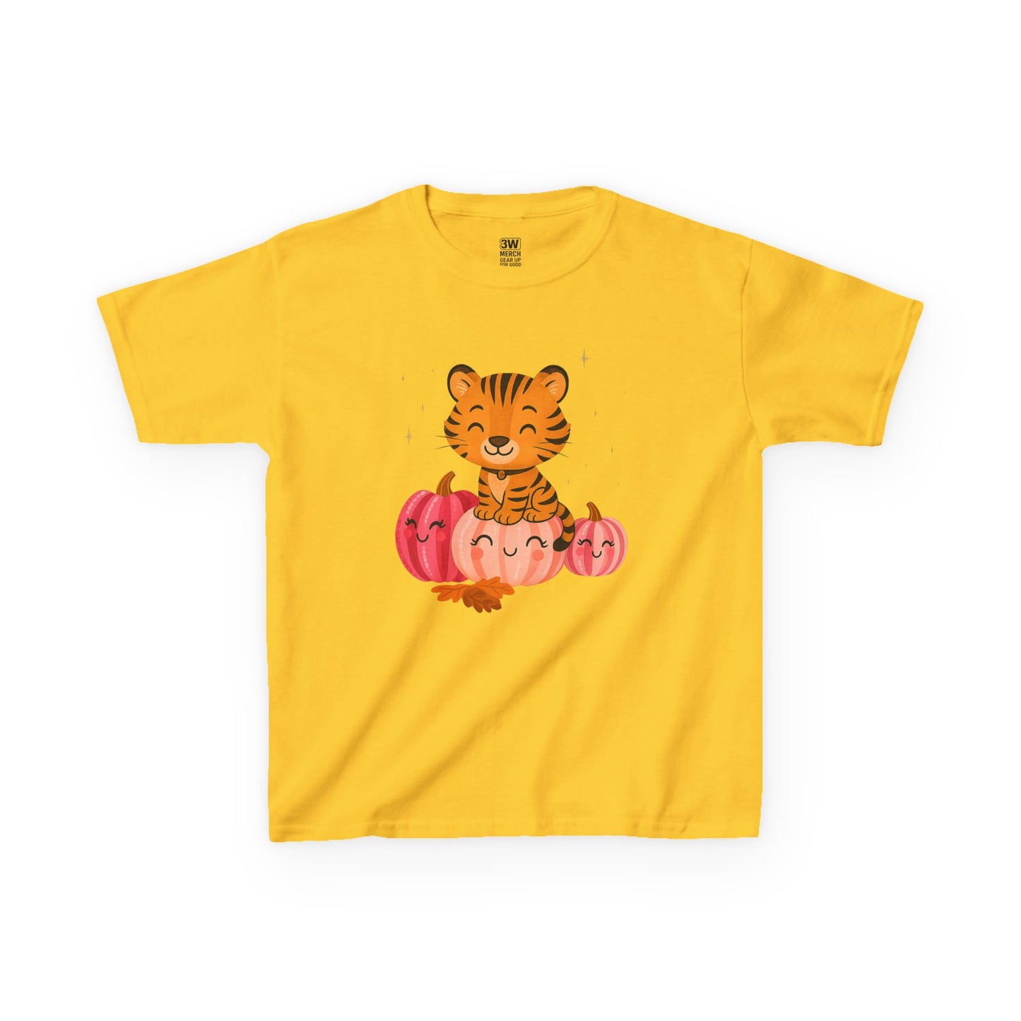 Tigger mascot on pumpkin Halloween