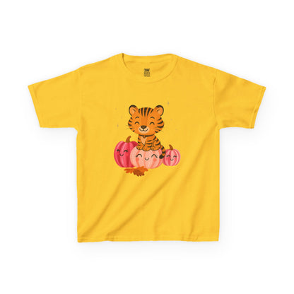 Tigger mascot on pumpkin Halloween