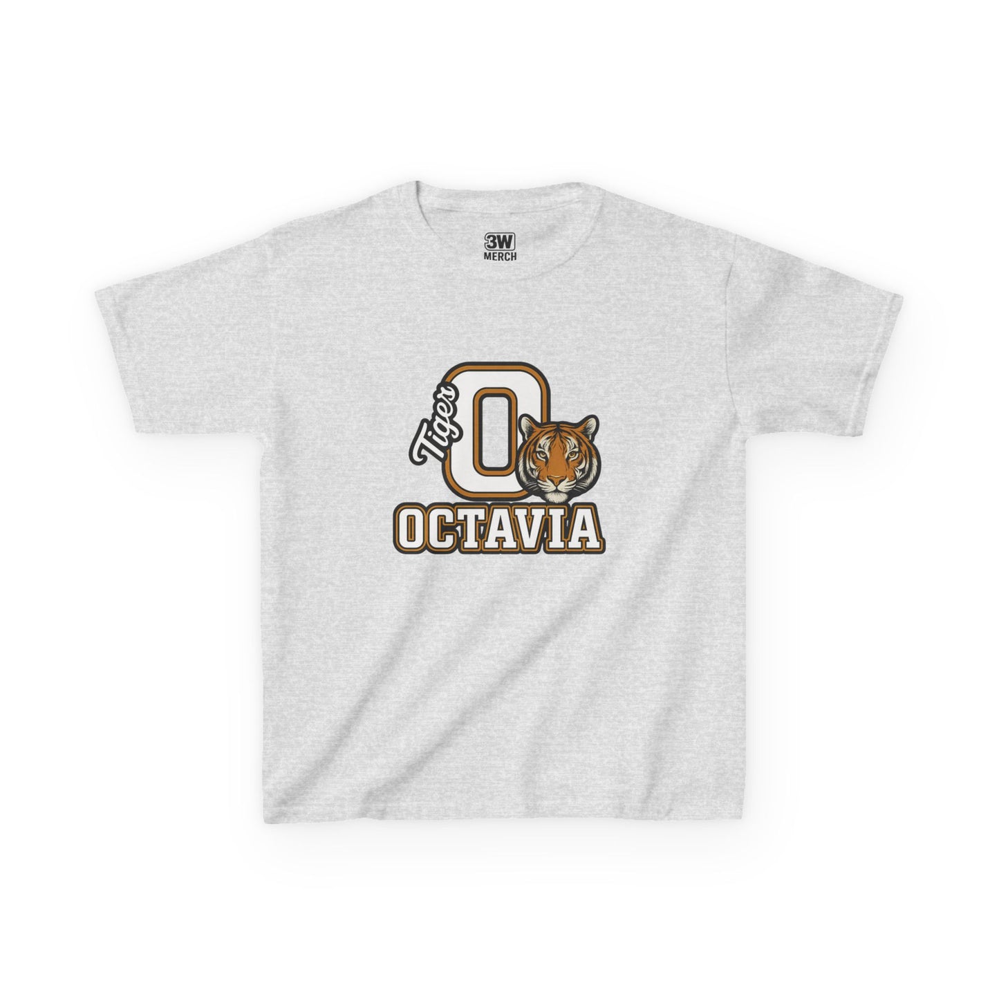 Personalized Tiger Mascot T-Shirt – Custom Name Varsity Style School Spirit Tee, Sports Team Pride Shirt, Gift for Kids & Adults
