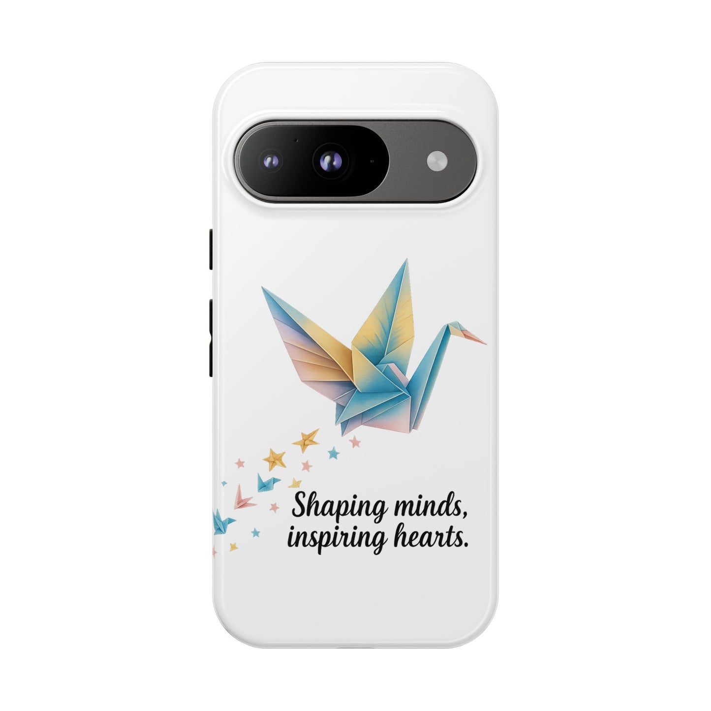 Phone Case: Inspirational Origami Crane Design, Unique Cell Cover, Motivational Gift, Custom Phone Protector, Perfect for Students & [...]