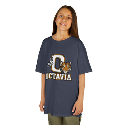 Personalized Tiger Mascot T-Shirt – Custom Name Varsity Style School Spirit Tee, Sports Team Pride Shirt, Gift for Kids & Adults