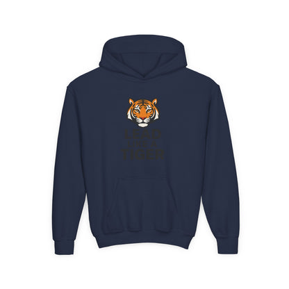 Lead Like a Tiger Hoodie – Motivational School Spirit Youth Heavy blend Sweatshirt