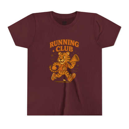 Youth Running Club Tee, Sporty Kids T-Shirt, Activewear for Boys & Girls, Perfect Gift for Young Athletes, Cute Running Shirt