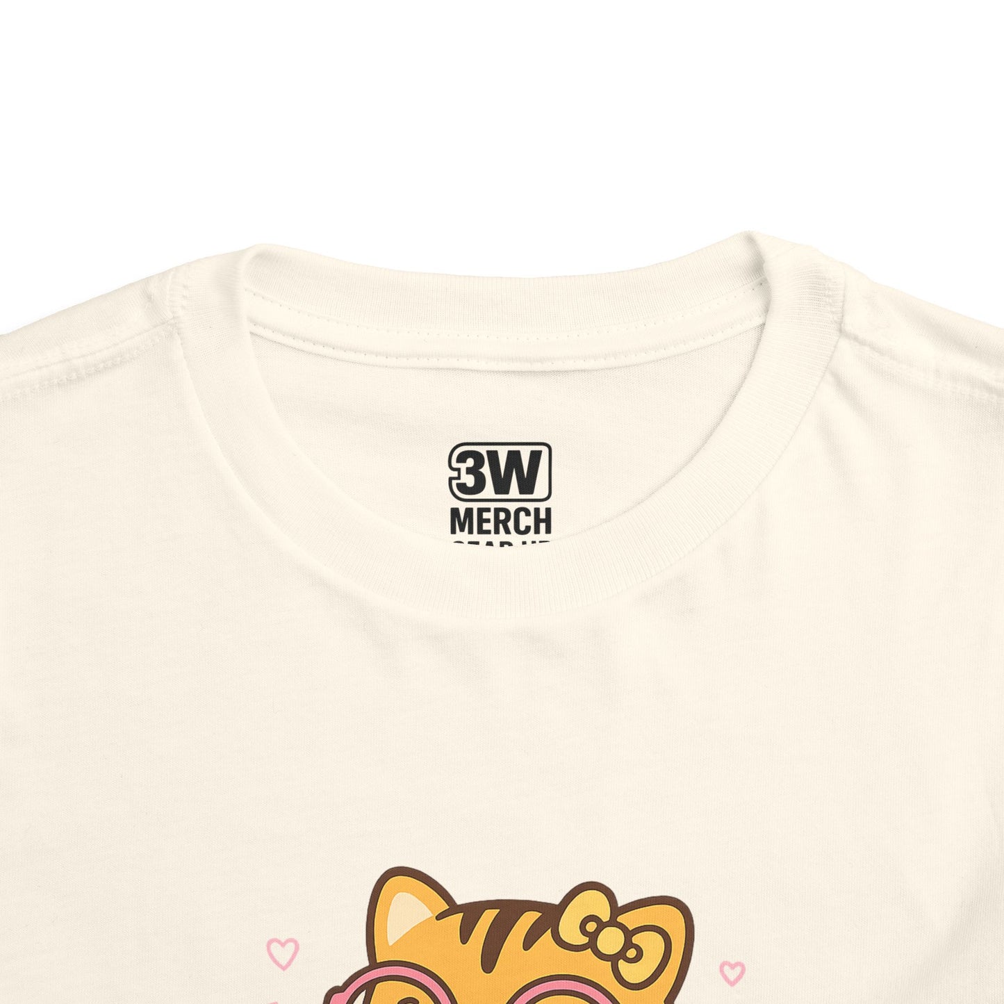 Cute Tiger Pride Toddler Tee, Kids' Short Sleeve Shirt, Animal Lover Gift, Back to School, Birthday Celebration