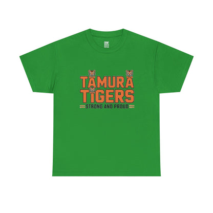 Adult Tiger Print Unisex Tee - Tamura Tigers Design