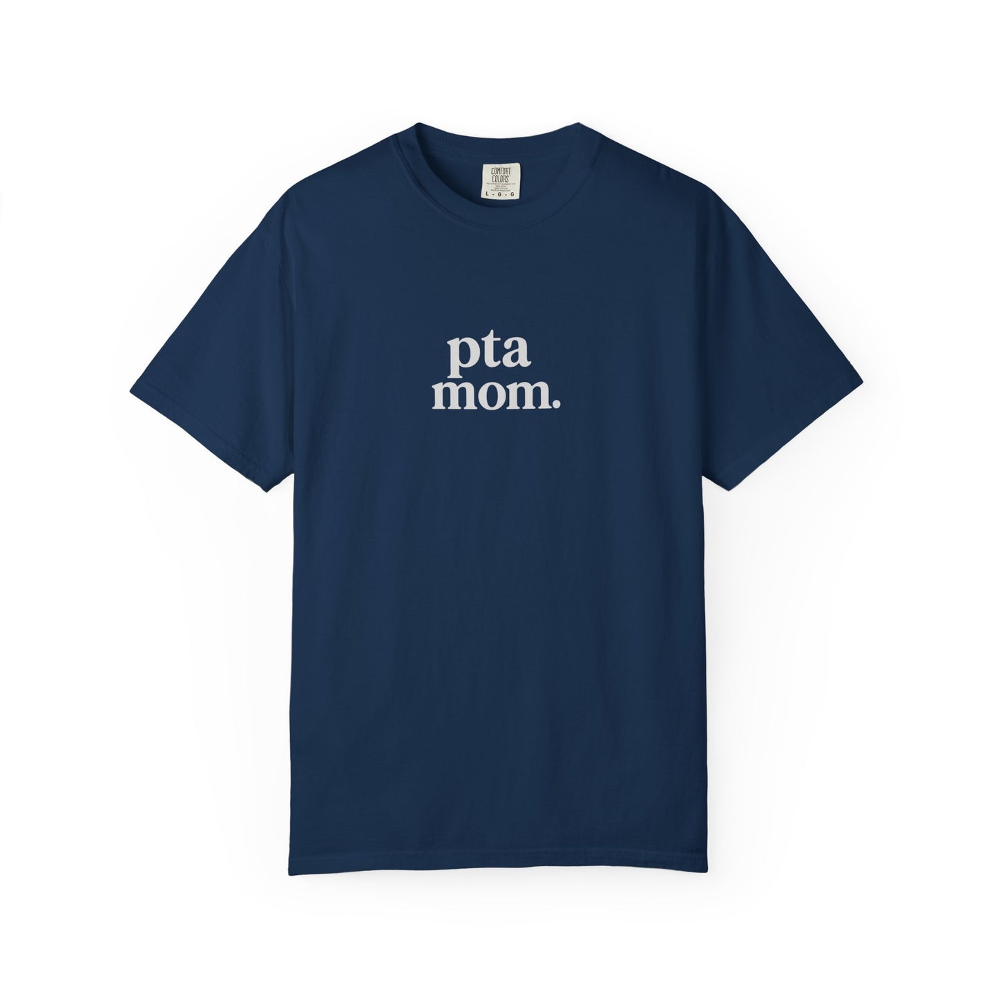 PTA Mom T-Shirt for Adult Relaxed Fit Tee, Casual Wear, Perfect Gift for Mother's Day, Back-to-School Events, School Spirit Wear