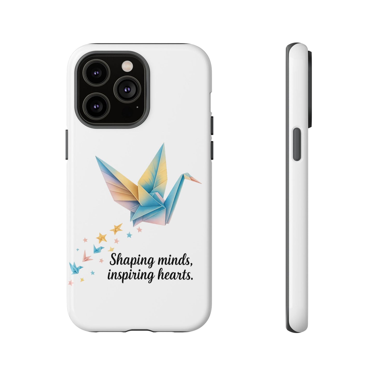 Phone Case: Inspirational Origami Crane Design, Unique Cell Cover, Motivational Gift, Custom Phone Protector, Perfect for Students & [...]