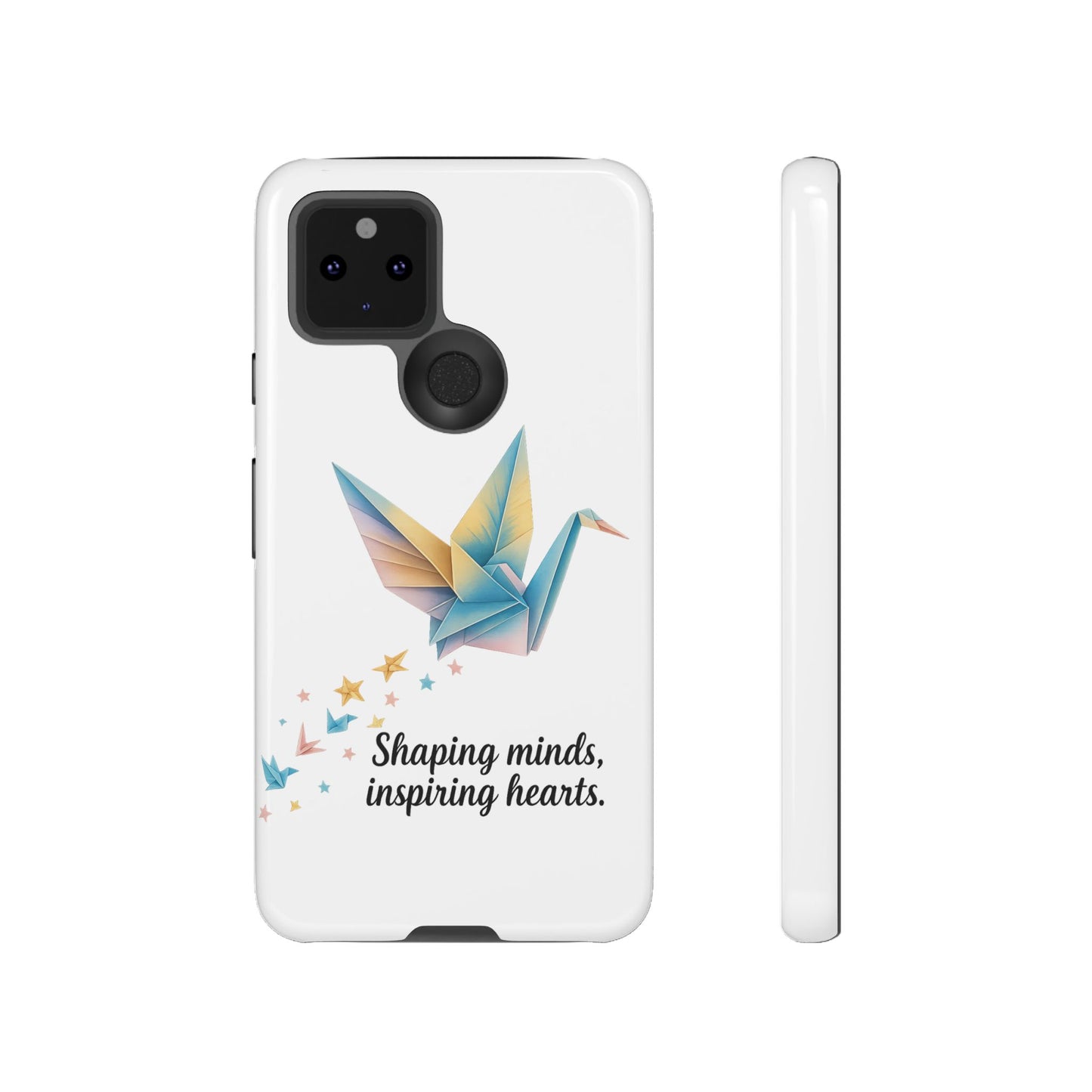 Phone Case: Inspirational Origami Crane Design, Unique Cell Cover, Motivational Gift, Custom Phone Protector, Perfect for Students & [...]
