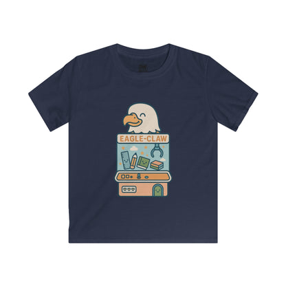 Kawaii Eagle Claw Arcade T-Shirt | Cute School Spirit Softstyle Tee | Circle View Elementary Eagle Mascot Shirt