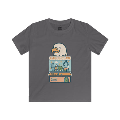 Kawaii Eagle Claw Arcade T-Shirt | Cute School Spirit Softstyle Tee | Circle View Elementary Eagle Mascot Shirt