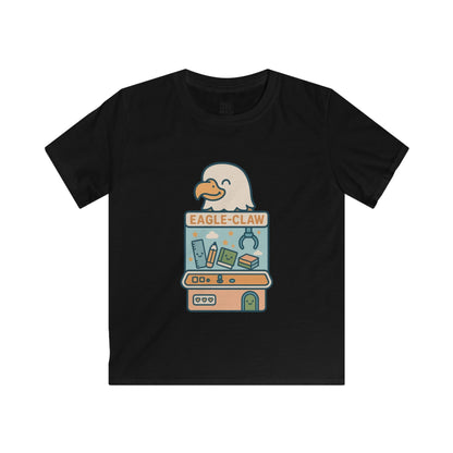 Kawaii Eagle Claw Arcade T-Shirt | Cute School Spirit Softstyle Tee | Circle View Elementary Eagle Mascot Shirt