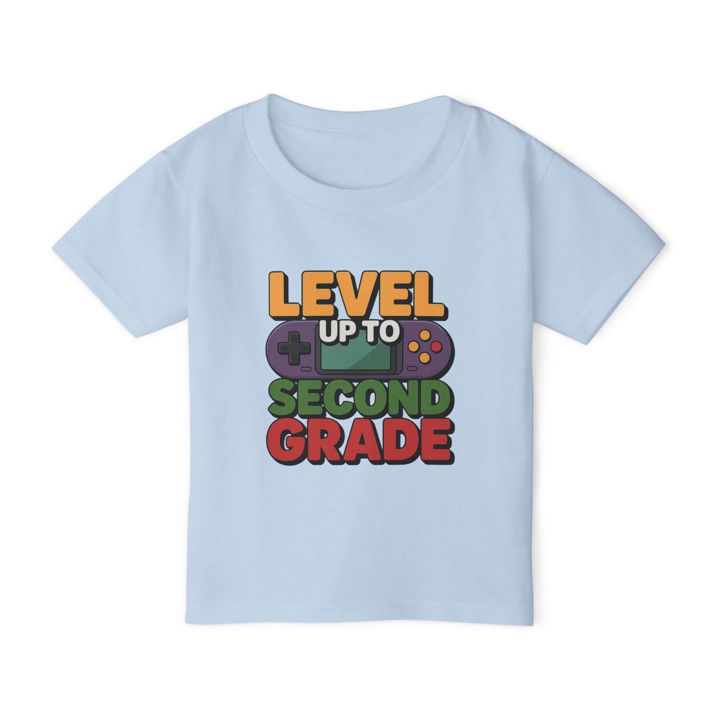 Second Grade Gamer Toddler T-Shirt - Fun Back-to-School, Kids' Tee, Video Game Shirt, Birthday Gift, Milestone Celebration