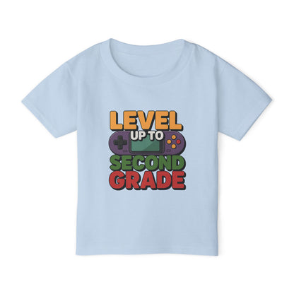 Second Grade Gamer Toddler T-Shirt - Fun Back-to-School, Kids' Tee, Video Game Shirt, Birthday Gift, Milestone Celebration