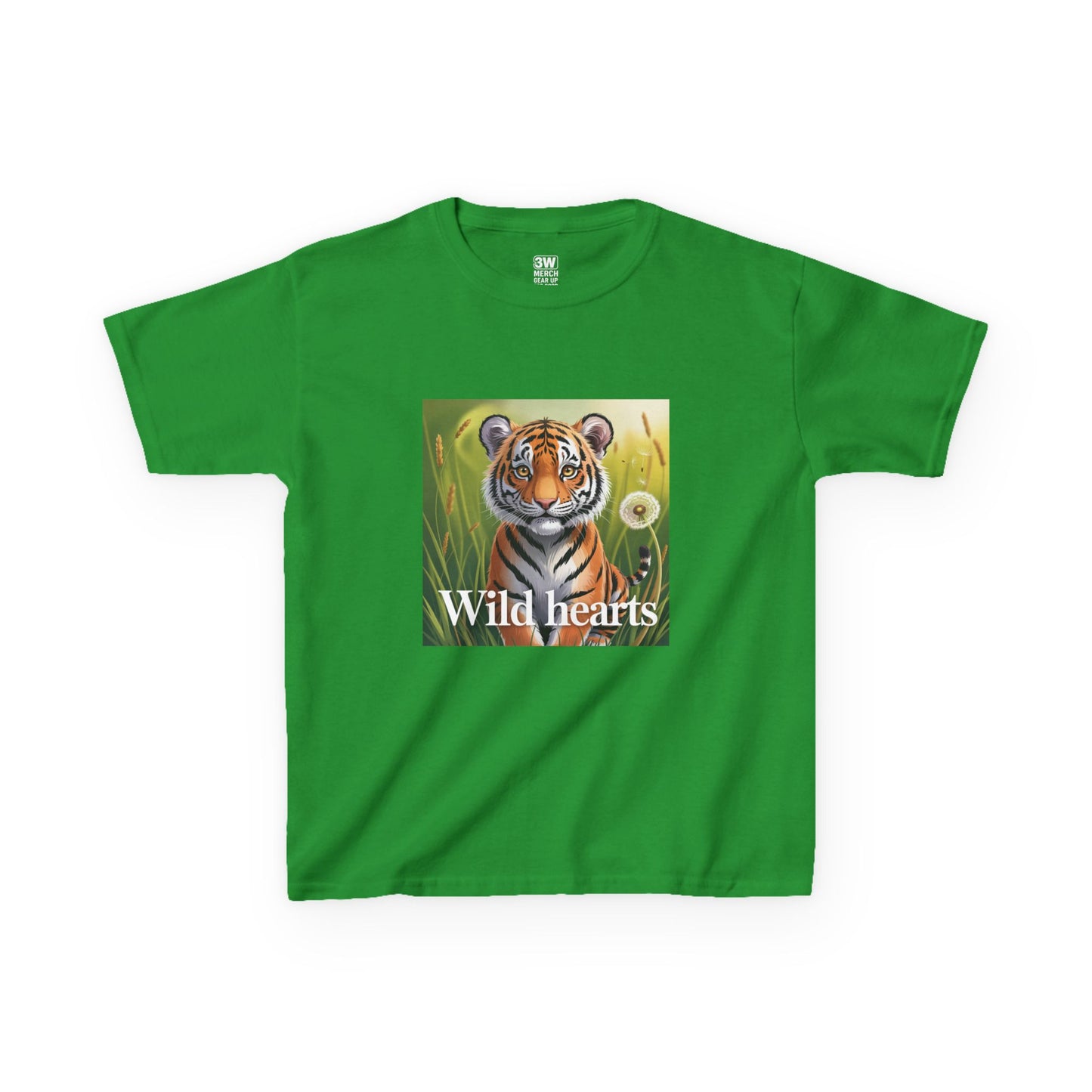 Wild Hearts Kids Tee - Fun Cotton Shirt for Young Adventurers, Birthday Gift, Animal Lover Apparel, Everyday Wear