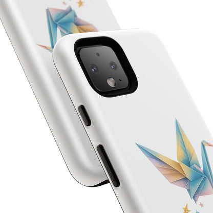 Phone Case: Inspirational Origami Crane Design, Unique Cell Cover, Motivational Gift, Custom Phone Protector, Perfect for Students & [...]
