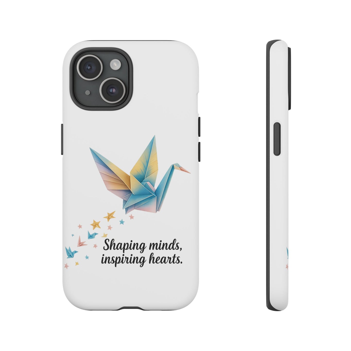 Phone Case: Inspirational Origami Crane Design, Unique Cell Cover, Motivational Gift, Custom Phone Protector, Perfect for Students & [...]