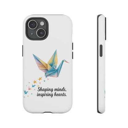 Phone Case: Inspirational Origami Crane Design, Unique Cell Cover, Motivational Gift, Custom Phone Protector, Perfect for Students & [...]