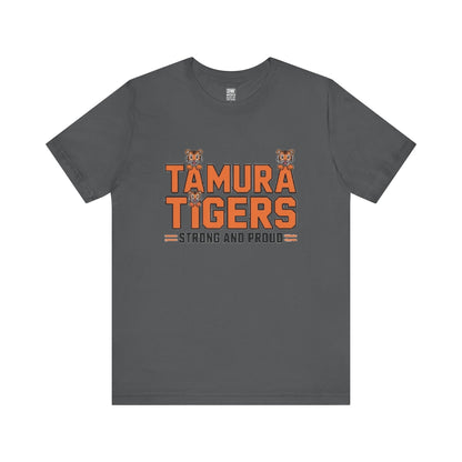 Adult Tiger Print Unisex Tee - Tamura Tigers Design