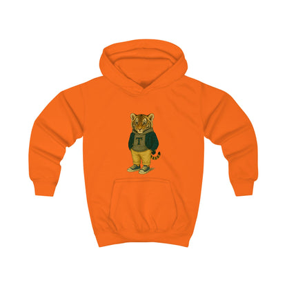 Kids Hoodie - Playful Graphic Cozy Warmth for Boys and Girls, Tiger Hoodie