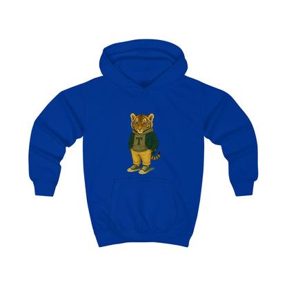Kids Hoodie - Playful Graphic Cozy Warmth for Boys and Girls, Tiger Hoodie