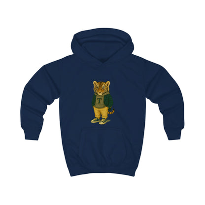 Kids Hoodie - Playful Graphic Cozy Warmth for Boys and Girls, Tiger Hoodie