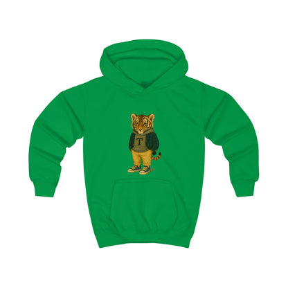 Kids Hoodie - Playful Graphic Cozy Warmth for Boys and Girls, Tiger Hoodie