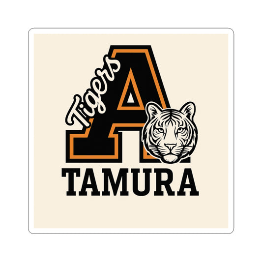 Personalized Tiger Spirit Kiss-Cut Stickers, Tiger Logo Badges, Personalized Laptop Decals, School Pride Stickers, Customized Team Stickers, [...]