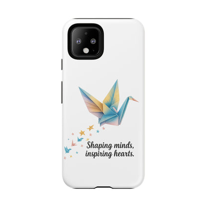 Phone Case: Inspirational Origami Crane Design, Unique Cell Cover, Motivational Gift, Custom Phone Protector, Perfect for Students & [...]