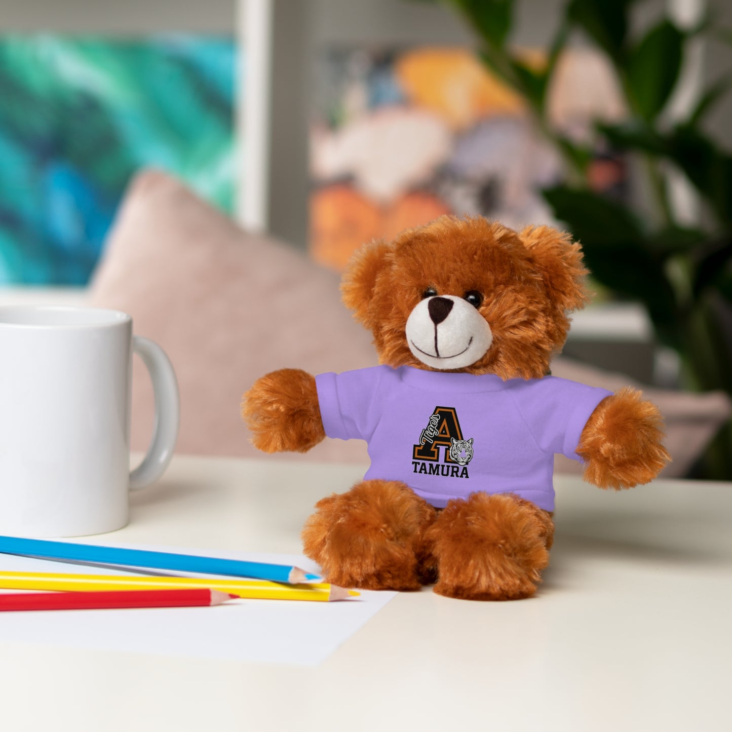 Adorable Personalized Stuffed Animals with Tee | Gifts for Kids, Soft Toys, Baby Shower, Birthday, Custom Gifts