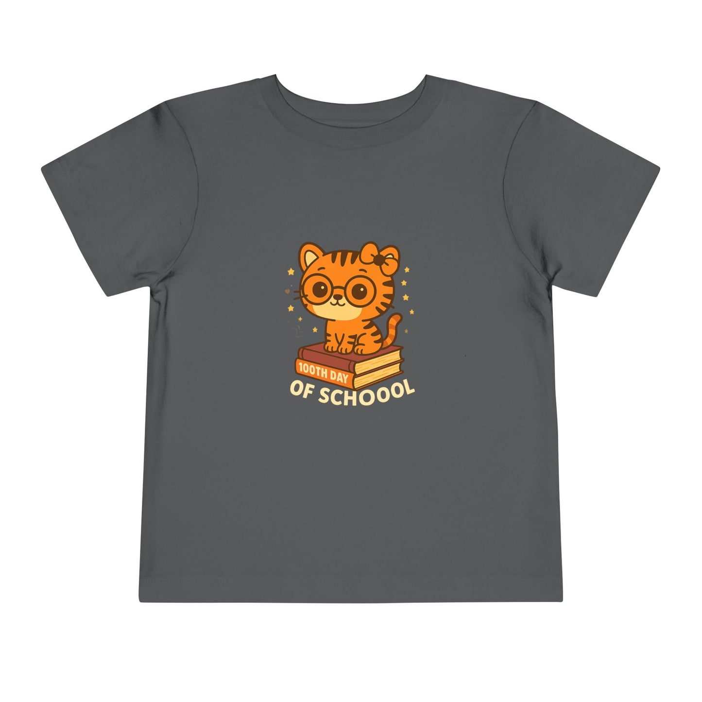 100th Day of School Tiger Spirit Tee – Cute Back-to-School Pride Shirt for Kids