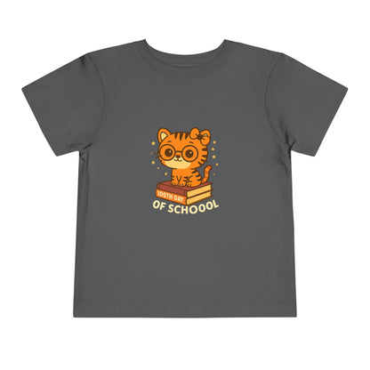 100th Day of School Tiger Spirit Tee – Cute Back-to-School Pride Shirt for Kids