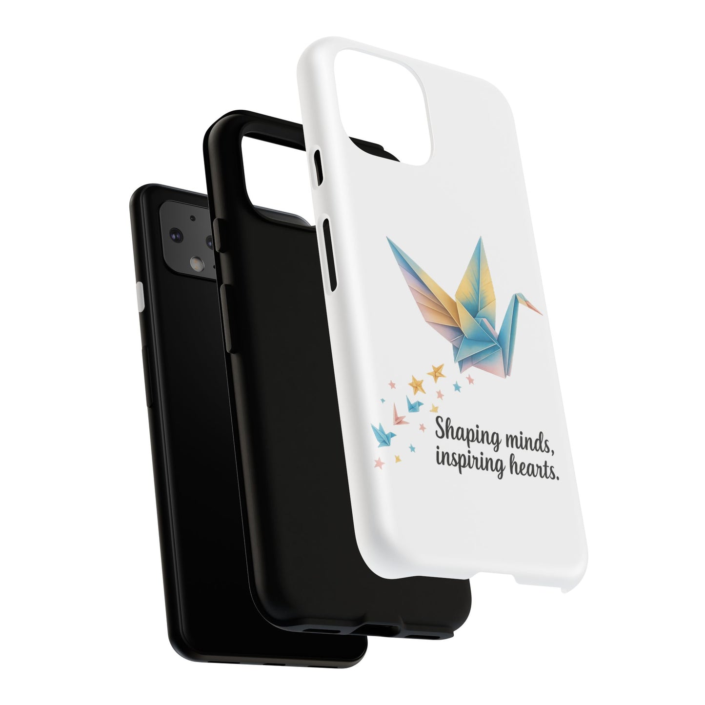 Phone Case: Inspirational Origami Crane Design, Unique Cell Cover, Motivational Gift, Custom Phone Protector, Perfect for Students & [...]