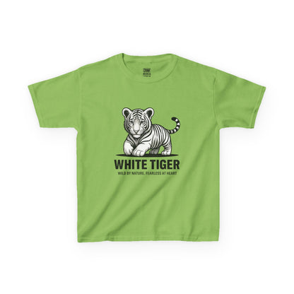 White tiger kids t-shirt